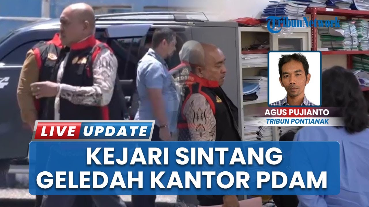 Kejari Sintang Geledah Kantor PDAM Tirta Senentang, Diduga Ada Penyalahgunaan Rekening Pelanggan
