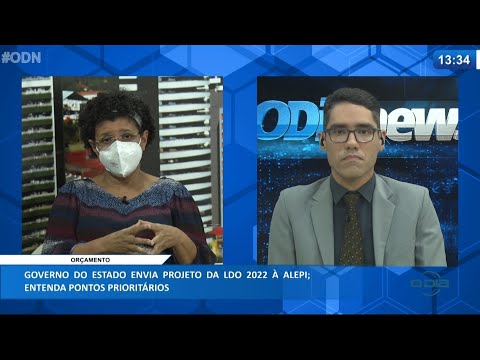 Governo do Estado envia projeto da LDO 2022 í  ALEPI 04 05 2021