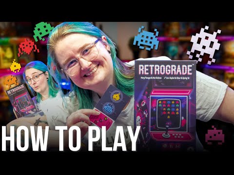 How To Play Retrograde - The Arcade Roll'n'Write!