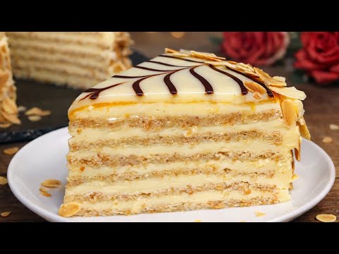 NO FLOUR! The most delicate Esterházy cake I've baked in years!