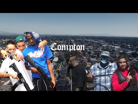 The Gangs Of Compton Map