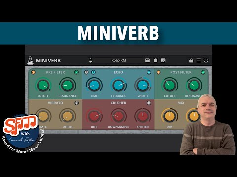 AudioThing MiniVerb AUv3  - Demo / Tutorial