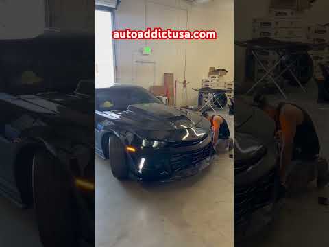 5th gen Camaro ZL1 bumper conversion @AutoAddictUSA #autoaddictusa #camaro #chevroletcamaro