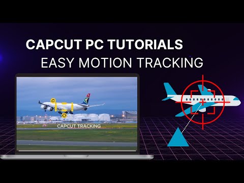 EASY Capcut PC Motion Tracking Tutorial  - LESS THAN 60 SECONDS