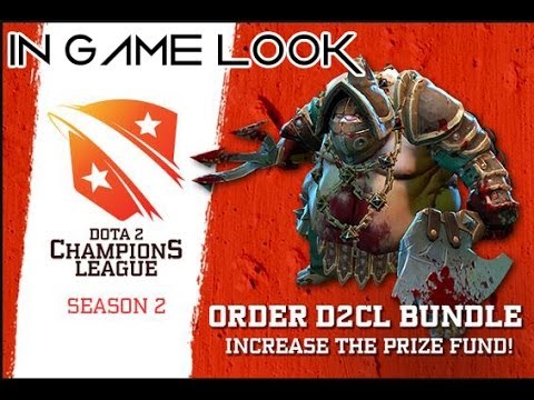 Dota 2 Champion's League Bundle Pudge Gladiator's Revenge Set