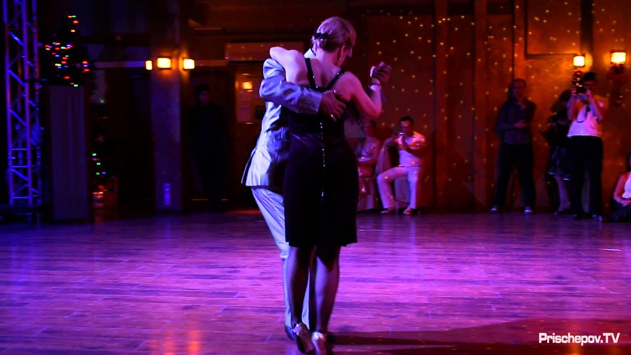 Cristian Henriquez Bravo and Ekaterina Koptelova, White tango festival 2013