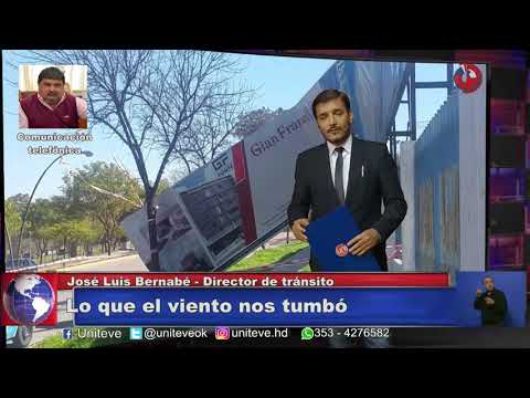 Daños causados por el fuerte viento