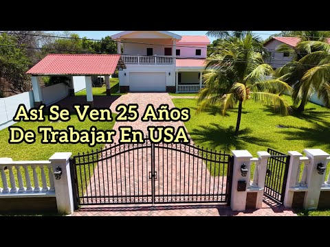 Suscriptores Nos Contratan Para Grabar Su Casa de 25 Años de Trabajo en USA. En Salinitas, Sonsonate