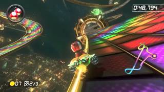【MK8】 (N64) Rainbow Road: 1:17.488: 10th AM & 17th WW