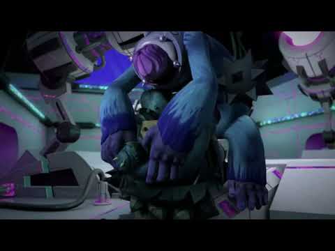 TMNT The Kraang Beat up the Mighty Mutanimals