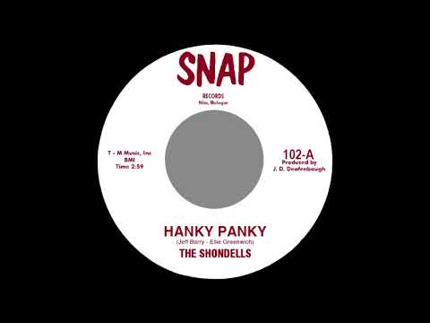 The Shondells - Hanky Panky [Snap 102, 45 rpm, restored audio]