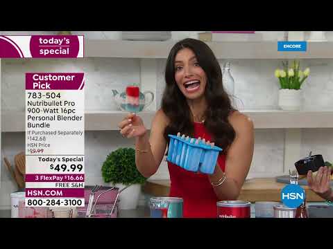 HSN | Summer Kitchen Essentials - Nutribullet 06.17.2022 - 04 AM
