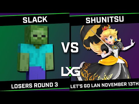 Slack (Steve) vs Shunitsu (Peach) - LXG Let's Go LAN November 13th