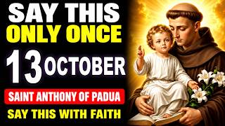 💖 PRAY THIS TO SAINT ANTHONY OF PADUA WHEN YOU NEED AN URGENT ANSWER 🙏