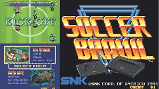 Soccer Brawl Neo Geo - C&M Playthrough