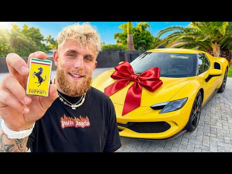 Jake Paul Buys $421K Ferrari, Immediately Rips Donuts and Breaks It
