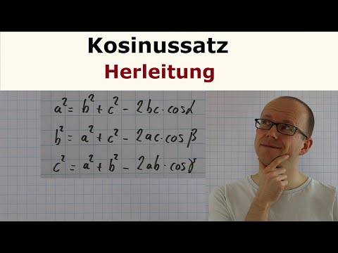 Kosinussatz   Herleitung