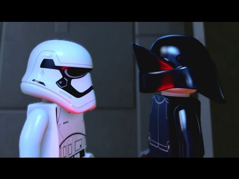 LEGO Star Wars: The Force Awakens - Escape From Starkiller Base Walkthrough (All Minikits)