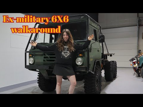 EX-MILITARY VOLVO C306 6X6 walkaround
