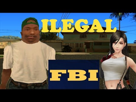 CJ Junior downloads illegal things - GTA San Andreas Loquendo