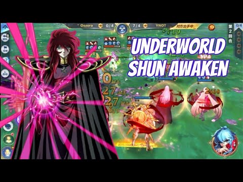 Underworld Shun Repair Cloth PVP Test | Saint Seiya Awakening CN