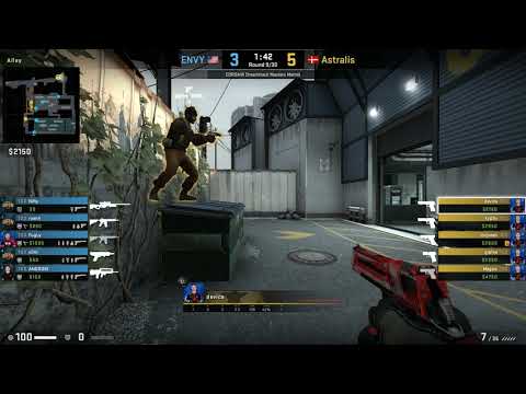 Astralis device vs Envy (21-7) de_Train DreamHack Masters Malmö 2019