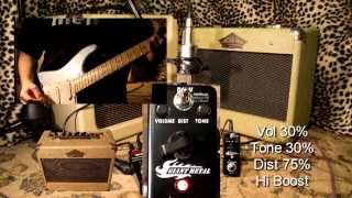 Video thumbnail for Donner Giant Metal Demo Tranny vs Tube Vs Humbuckers vs Single Coils by GuitarFX.Guru