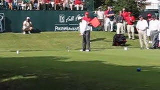 preview picture of video 'Tiger Woods Practice Round - Atlanta, Georgia'