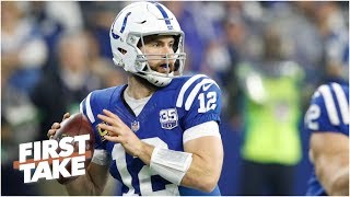 Colts have the best chances of making the playoffs over the Steelers, Eagles and Titans l First Take