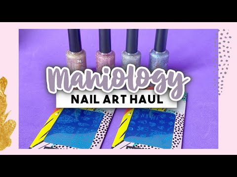 ¡BRILLOS DE NAVIDAD! · HAUL UÑAS MANIOLOGY
