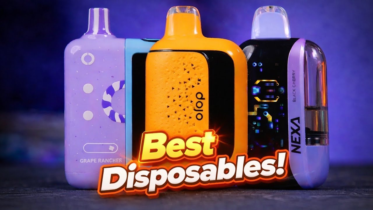 Top 5 Disposable Vapes!