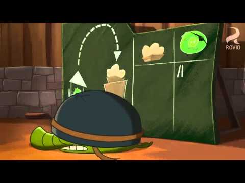 Angry birds toons crash test piggies