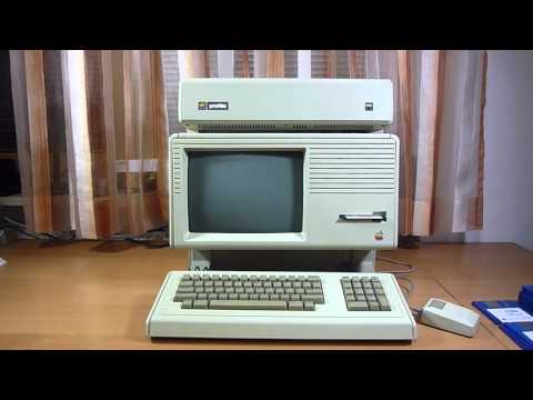 Apple Lisa 2/5 demo with 3 operating systems