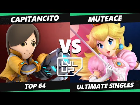LVL UP EXPO 2024 - Capitancito (Mii Gunner) Vs. MuteAce (Peach) Smash Ultimate - SSBU