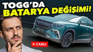 Togg'da Batarya Değişimi! | Elektrikli Araç Gündemi | Canlı Yayın #66
