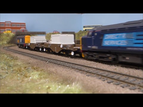 Class 37 And Class 20 With Sound On A Nuclear Flask Train