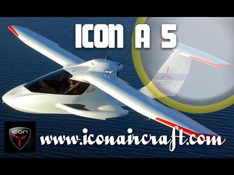 ICON Aircraft, ICON A5 spin resistant amphibious light-sport-aircraft.