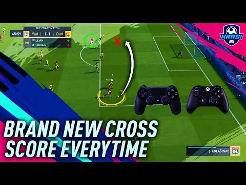 FIFA 19 CROSSING TUTORIAL - NEW GLITCH - HOW TO SCORE GOALS EVERYTIME - BEST GAME CHANGING TRICK