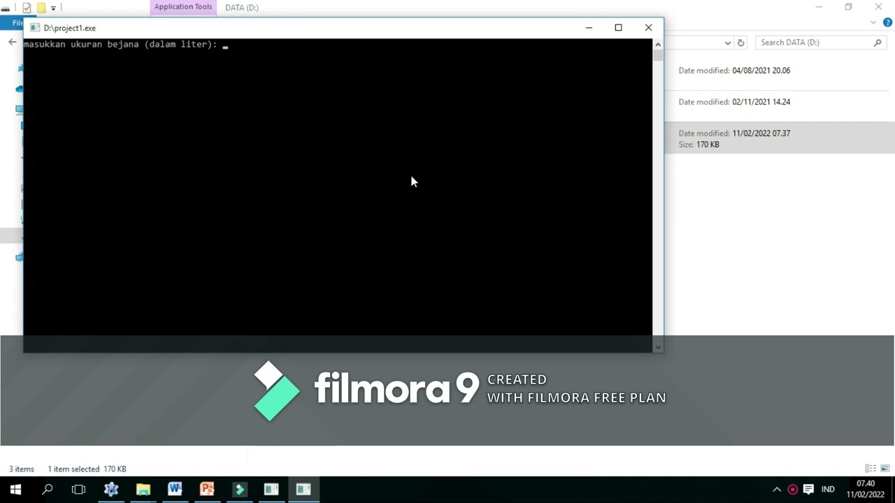 Contoh program pascal sederhana