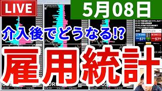 【介入でやりにくい相場の中で雇用統計＆今週の投資結果＆お楽しみ企画】2026年5月8日（金）FX実況生配信カニトレーダーチャンネル生放送1332回目