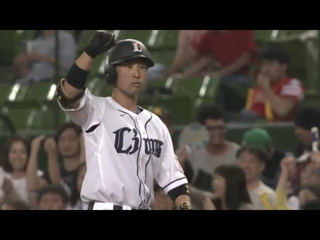 【8回裏】「打撃職人」大崎がやった!! ライオンズが同点に追いつく 2015/9/2 L-H