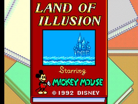Land of Illusion starring Mickey Mouse Master System