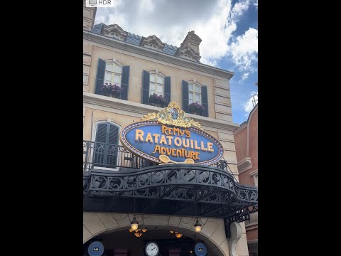 Remy's Ratatouille Adventure Full Ride POV
