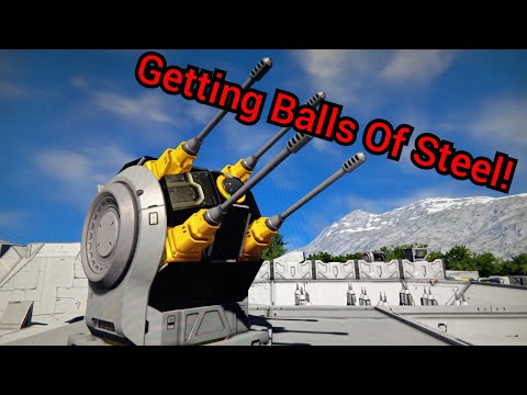 How To Build A Ball Turret In Space Engineers Survival Mode