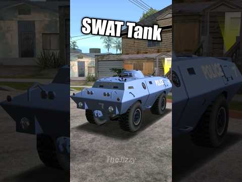 How To Get SWAT Tank in GTA San Andreas (Unique Vehicle)