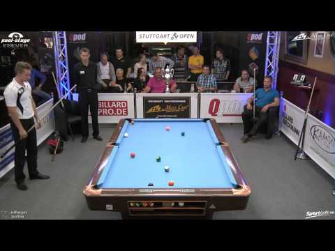 Stuttgart Open 2013, 19 Dominic Jentsch vs Stefan Nölle, 10-Ball, Pool-Billard, Cue Sports