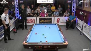 preview picture of video 'Stuttgart Open 2013, 19 Dominic Jentsch vs Stefan Nölle, 10-Ball, Pool-Billard, Cue Sports'