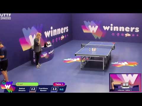WINners League 28.08.21 Batiuk Dmytro - Tveritinov Roman 09:00