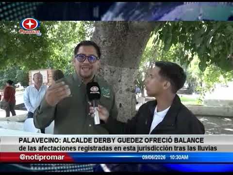 Palavecino: Alcalde ofreció balance de afectaciones registradas en jurisdicción tras las lluvias