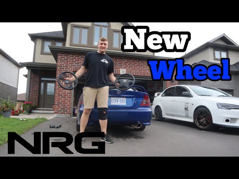 Installing NRG Steering Wheel And Quick Release On Civic!
